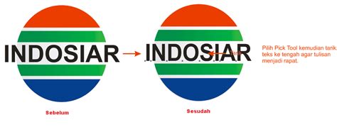 Siap ke langkah yang pertama??? Langkah-langkah Cara Membuat Logo Indosiar Menggunakan ...
