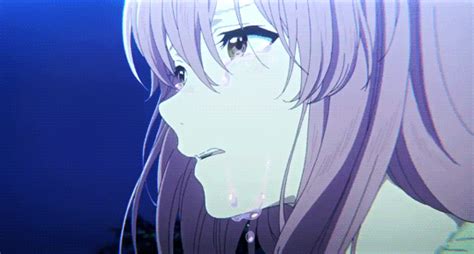 A Silent Voice Shoko Nishimiya Anime Girl Crying Sad Anime Girl