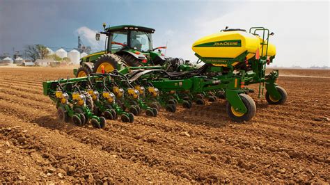 Preparing For The Planting Of Spring Crops With John Deere Planterplus