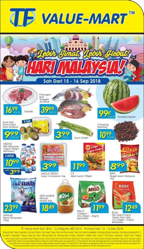 Levi's malaysia coupons, promo codes and levi's malaysia deals to help you save big! TF Value-Mart Malaysia Day Promotion (15 September 2018 ...