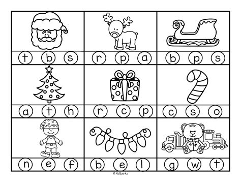 Free 2 Printables With 18 Pictures In Bw With A Christmas Theme Stamp