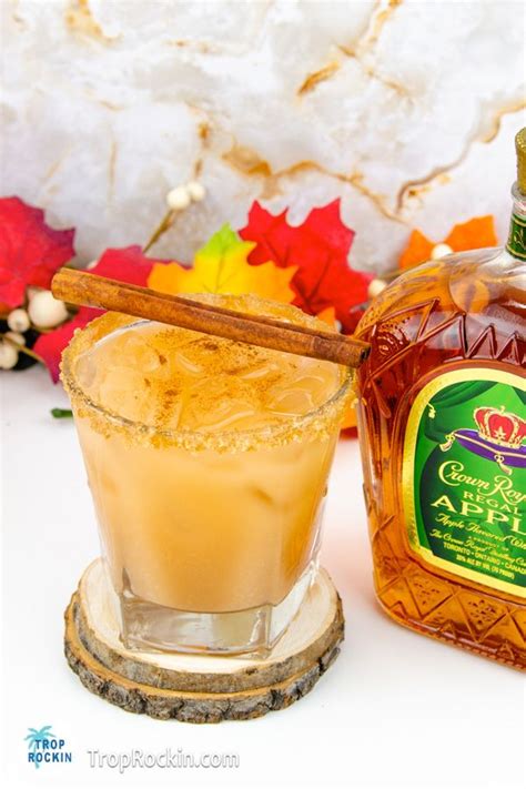 crown royal caramel apple drink is a delicious fall cocktail crown apple drinks are made for