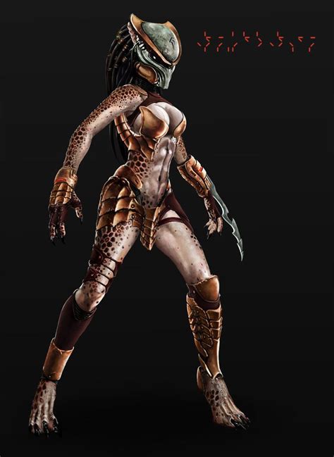 Predator Yautja Female By Prohibe On Deviantart Aliens Versus Predator Predator Alien Art