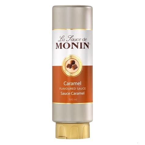 Monin ซอส คาราเมล Sauce Caramel 500 ml All For Baking