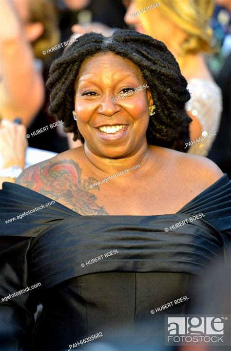 Actress Whoopi Goldberg Arrives For The 88th Annual Academy Awards