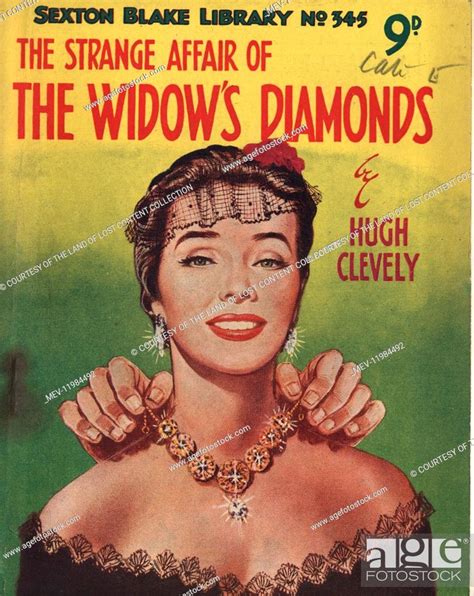 Illustrated Book Cover For The Strange Affair Of The Widows Diamonds