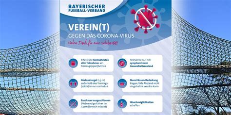 Bei einer pressekonferenz des bayerischen kabinetts hat ministerpräsident dr. Corona: Kostenloses Hygiene-Plakat als Download für Vereine | BFV
