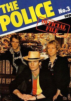 The Police Official File Magazine Issue No.3 July 1980 Sting | eBay