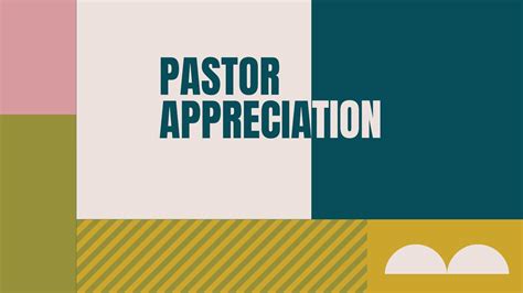 Pastor Appreciation Discipleship