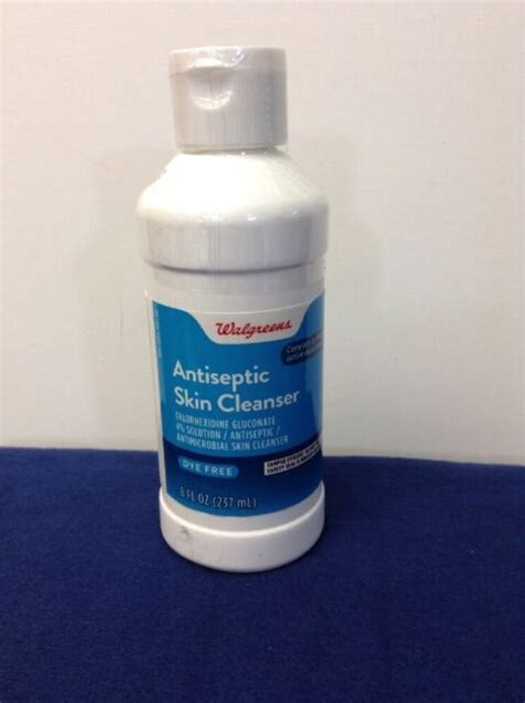 Walgreens Antiseptic Skin Cleanser 8 Oz Bottle S Ebay