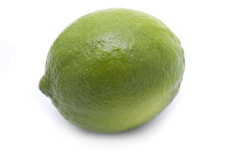 Whole Fresh Green Lime Free Stock Image