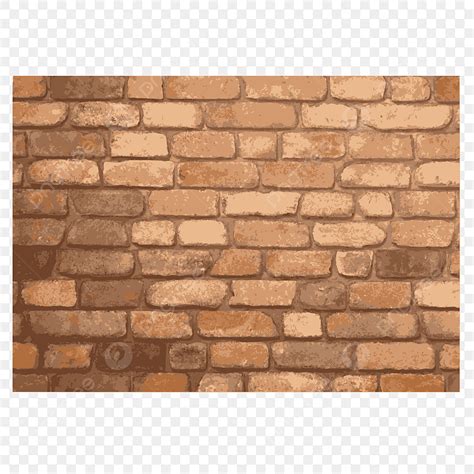 Red Brick Wall Vector Hd Images Red Brick Wall Brick Clipart Red