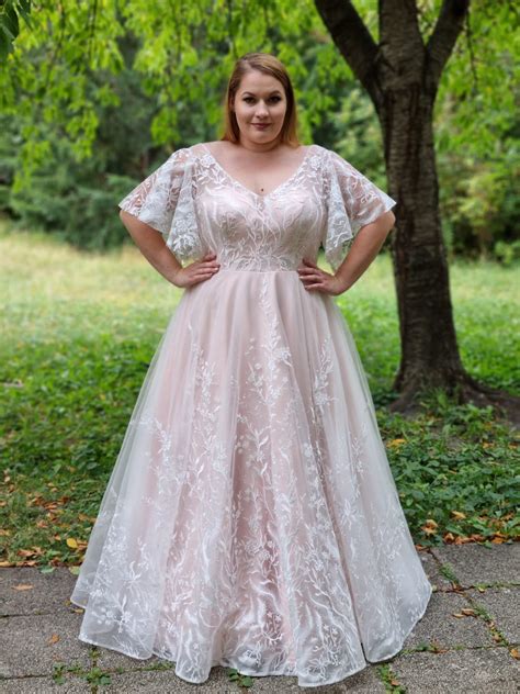 Ariel Plus Size Wedding Dress Lasabina Plus Size Bridal