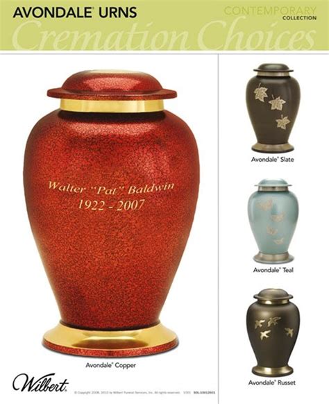 Cremation Urn Graphics Wilbert Funeral Services