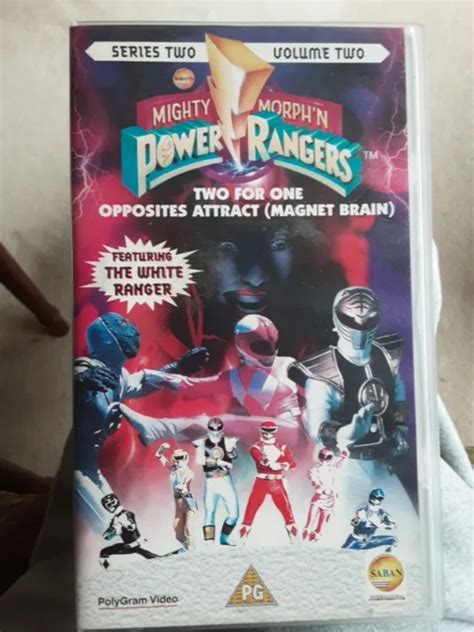Mighty Morphin Power Rangers Vhs Series Two Volume Two Rare