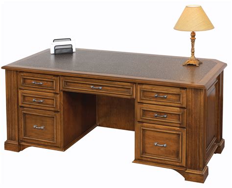 Lincoln Desk Amish Furniture Designed