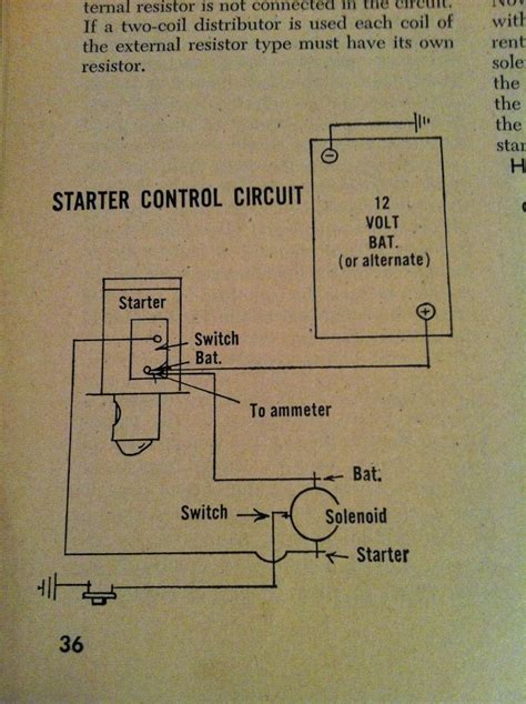 See the pictures for everything included. 1955 Chevy Starter Wiring Diagram - Wiring Diagram