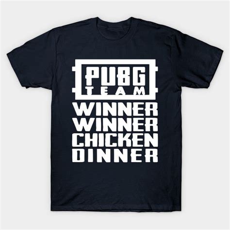 Winner Chicken Dinner Pubg T Shirt Tuban Winner Winner Chicken Dinner