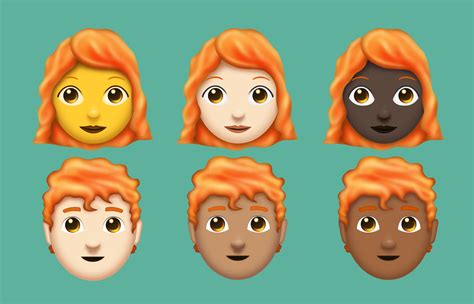 redheads rejoice as new emoji with ginger hair finally arrives bailiwick express