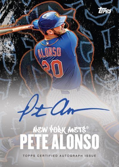 On this episode of old baseball cards, alonso talks about one former mets player he wrote a paper about in his spanish class, how he'd approaching wrestling a polar bear alonso picked a pack of 2004 topps, from when he was 10 years old. 2020 Topps X Pete Alonso Checklist, Set Info, Buy Boxes, Details, Reviews in 2020 | Baseball ...