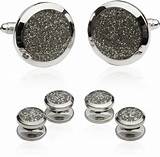 Pictures of Silver Cufflinks And Studs