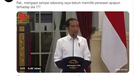 Video Jokowi Marahi Menteri Jadi Meme Pak Asmara Saya Dengan Dia Gimana