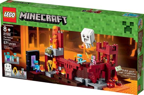 Best Buy Lego Minecraft The Nether Fortress Multi Colored 6102229