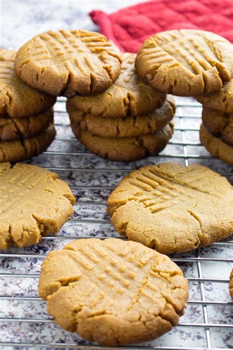 Easy Peanut Butter Cookies Recipe Gluten Free • Dishing Delish