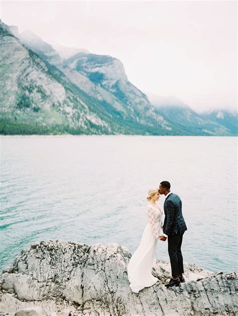 An Intimate And Sophisticated Elopement In Banff Canada Destination