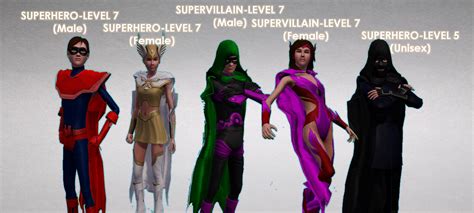 Mod The Sims Superhero And Supervillain Careers