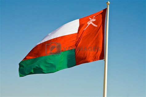 National Flag Of Oman Royalty Free Stock Image Stock Photos Royalty