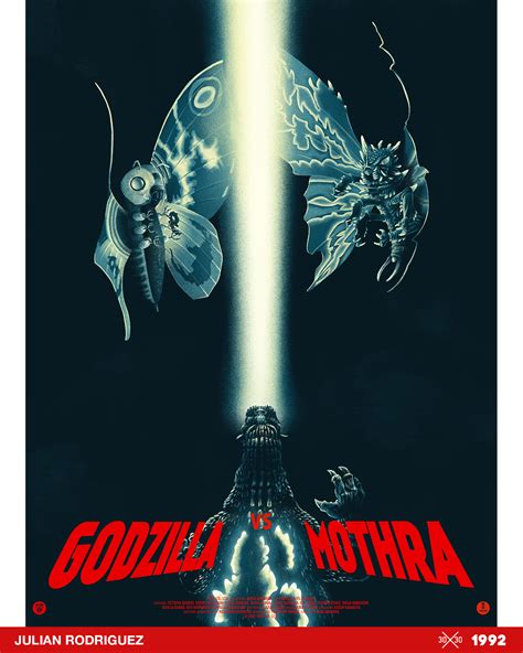 Godzilla Vs Mothra By Julián Rodríguez Home Of The Alternative Movie