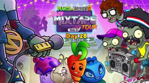 Plants Vs Zombies 2 Neon Mixtape Tour Day 28 Youtube
