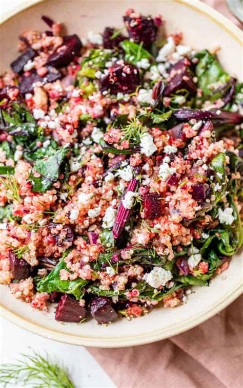 Beet Quinoa Salad Clean Delicious