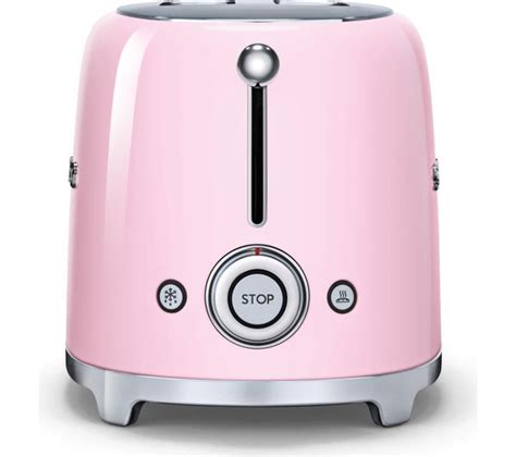 Buy SMEG TSF PKUK Slice Toaster Pink Free Delivery Currys