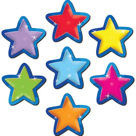 Teacher Created Resources Stars Magnetic Accents Tcr77209