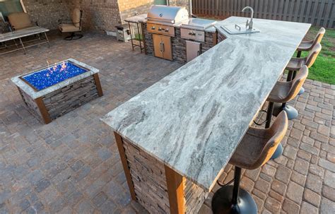 Outdoor Kitchen Countertops Options 7 Considerations