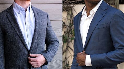Sportcoat Blazer Vs Suit Jacket The Four Key Differences Blazer