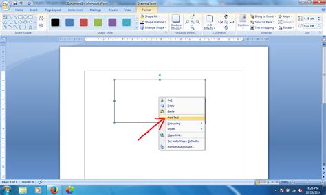 Panduan Sederhana Microsoft Office Cara Mengetik Text Di Dalam Kotak Shapes Pada Microsoft