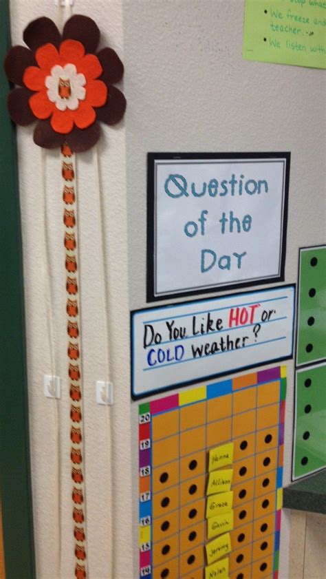 Question Of The Day Idea Circle Time Ideas Pinterest