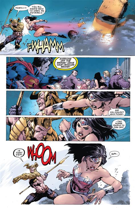 Superman And Wonder Woman Vs Magog New 52 Comicnewbies
