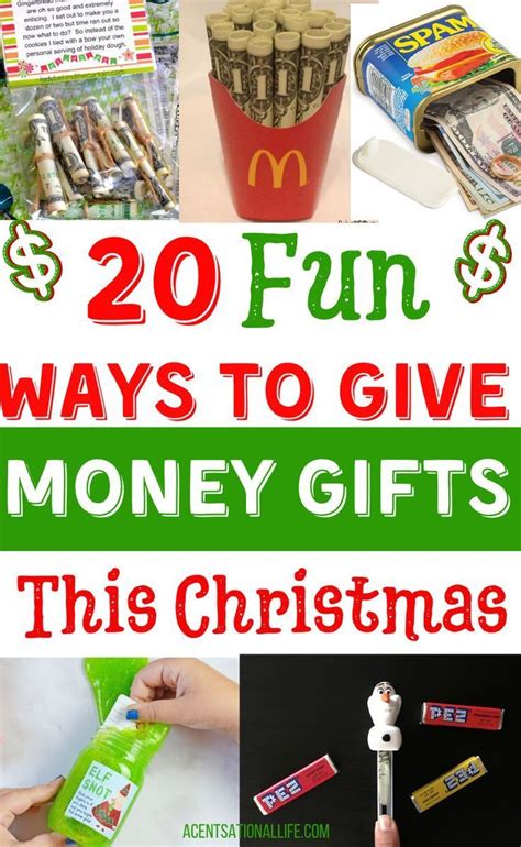 Fun Ways To Gift Cash This Holiday A Centsational Life Money