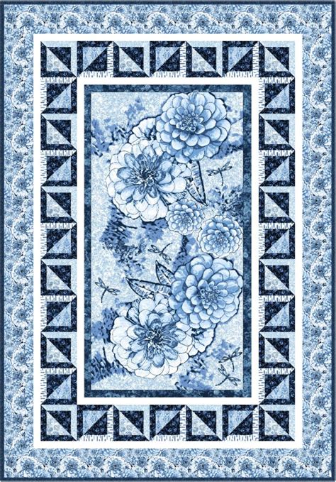 Free Quilt Patterns Blue And White Quilts For Home Decor