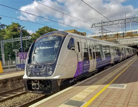 Bombardier Class 345 Aventra Commuter Train At Ealing Broadway Station