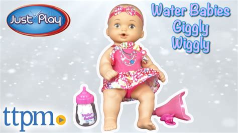 Water Babies Giggly Wiggly Dolls From Just Play Youtube