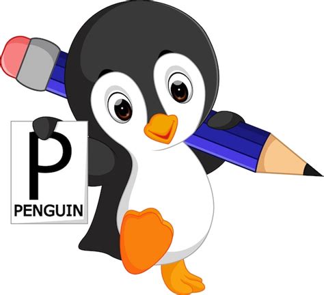 Premium Vector Illustration Of Cute Penguin Cartoon