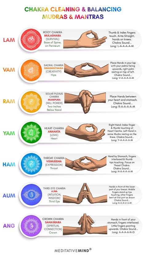 Chakra Cleansing Chants And Mudras Yoga Meditation Inspiration Chakra Meditation Chakra