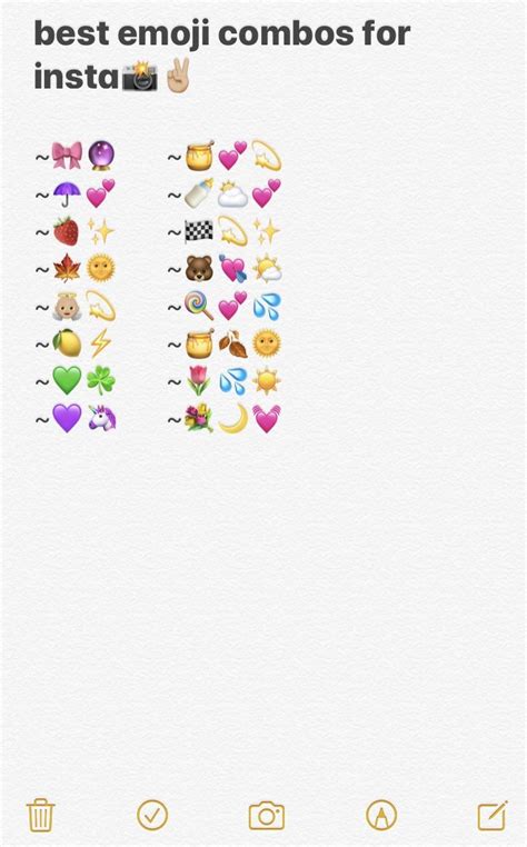 Cute Emoji Combos To Mix And Match Your Favorite Emojis