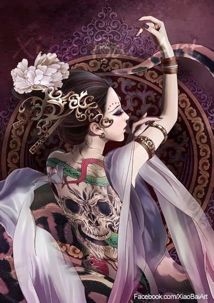 El Arte Digital De Zhang Xiao Bai Parte1 Fantasy Art Women Art