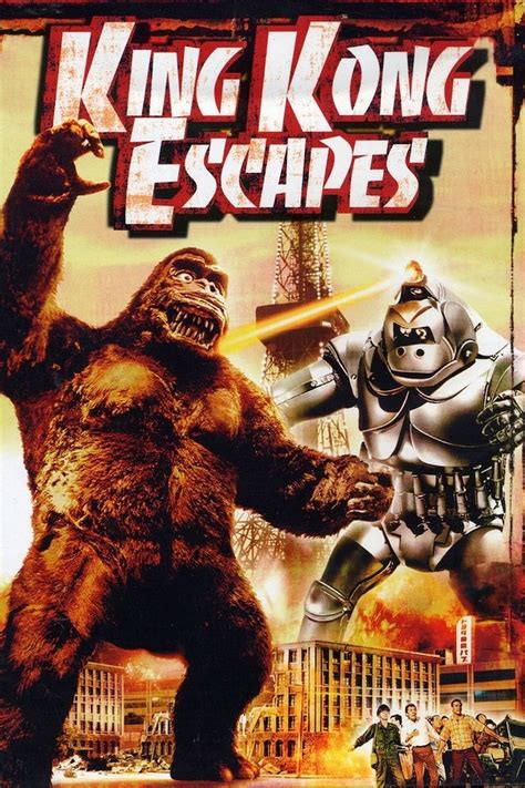 King Kong Escapes 1967 The Poster Database Tpdb The Best Media